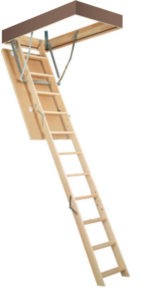 Чердачная лестница LWS Plus 60х120х280 см