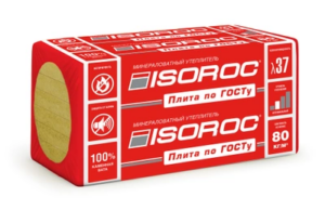 Минплита ISOROC (изорок) ПП-80 1000*500*100мм