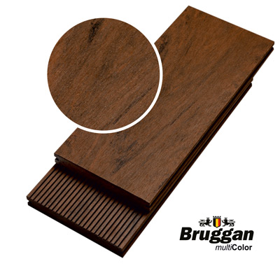 Террасная композитная доска Bruggan Multicolor Cedar 1