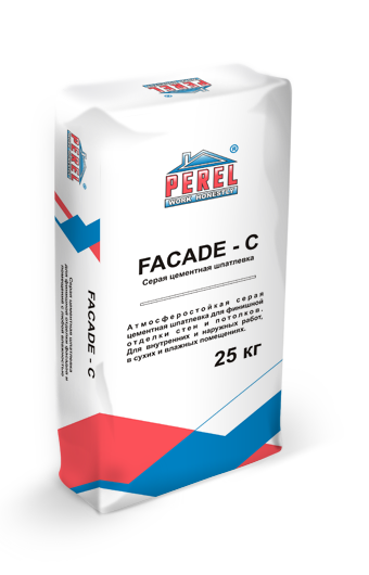 Цементная шпалевка Perel Facade-c 0650 1