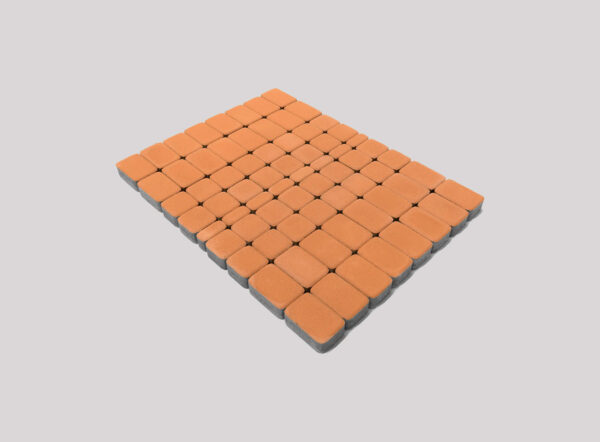 Тротуарная плитка Классико, Коралловый, h=60 мм 1