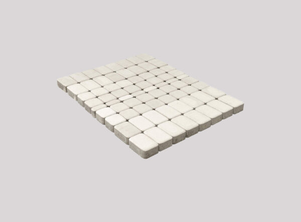 Тротуарная плитка Классико, Белый, h=60 мм 1