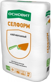 Клей монтажный ОСНОВИТ СЕЛФОРМ МС112 (Т-112) (20 кг) 1