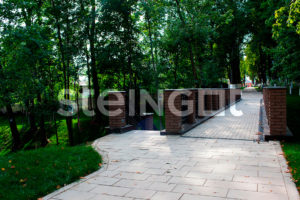 Тротуарная плитка Steingot “Плато”, мультиформат, Stein Bronze 15