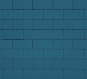 Тротуарная плитка «Прямоугольник» Синий
