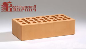 Купить кирпич рядовой керамический Соломенный «Гладкий» 1 НФ М 150-175