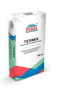 Усиленная, трещиностойкая штукатурно-клеевая смесь Perel Termix-м 0320