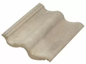 Цементно-песчаная черепица Baltic Tile Серый неокрашенный