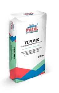 Усиленная, трещиностойкая штукатурно-клеевая смесь Perel Termix 0319
